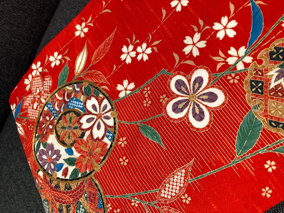 キングラム[22]着物まとめ 帯まとめ 女性和服 多種類 可愛い 日本伝統 和服 織物 中古 送料無料 1円スタートの画像9