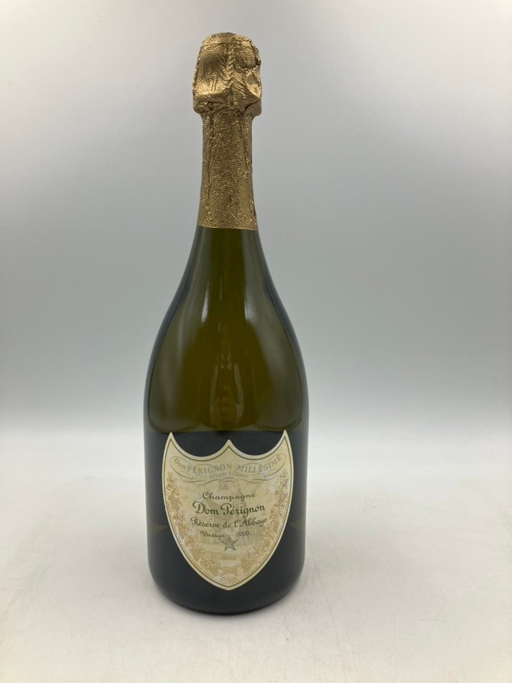 キングラム[54] ドンペリニヨン 2003 レゼルブドラベイ シャンパン ゴールド Dom Perignon クール便無料 750ml/12.5％ [送料無料]＠2763の画像1