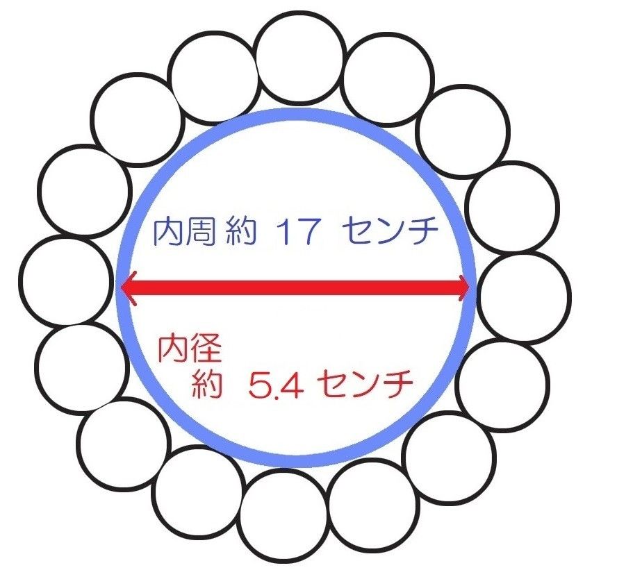 ブルーサンドストーン（紫金石） の ブレスレット １