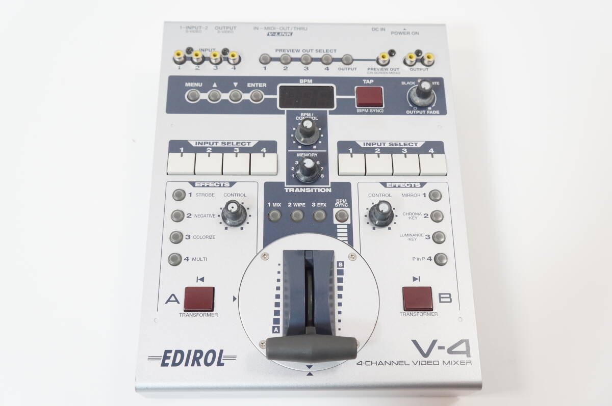 Edirol V-4 ４ch ビデオミキサー Roland エディロール ローランド