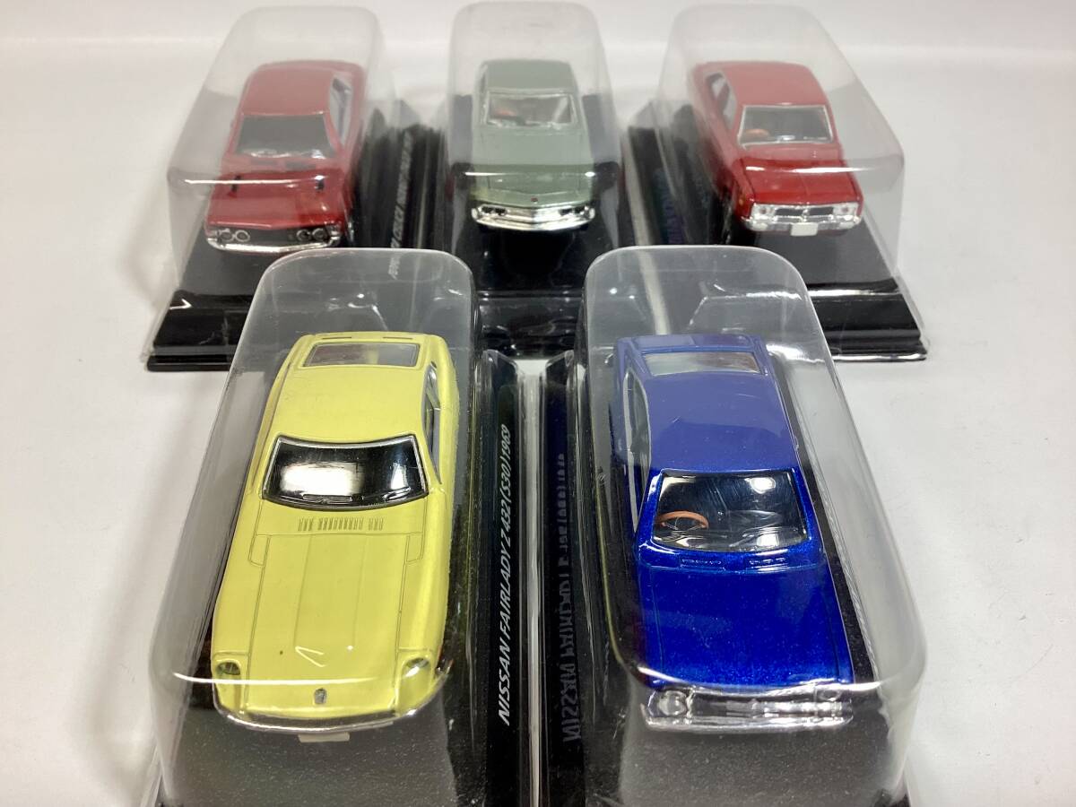 コナミ 1／64 絶版名車コレクション サニー1200GX フェアレディZ432 ファミリア　ロータリークーペ　セリカ1600GT 311シルビア_画像4