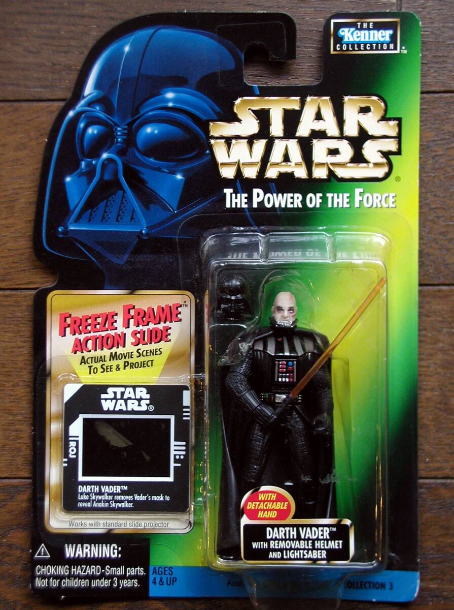 STAR WARS* Star * War z*DARTHVADER with REMOVABLE HELMET and LIGHTSABER* дюжина * Bay da-*Kenner