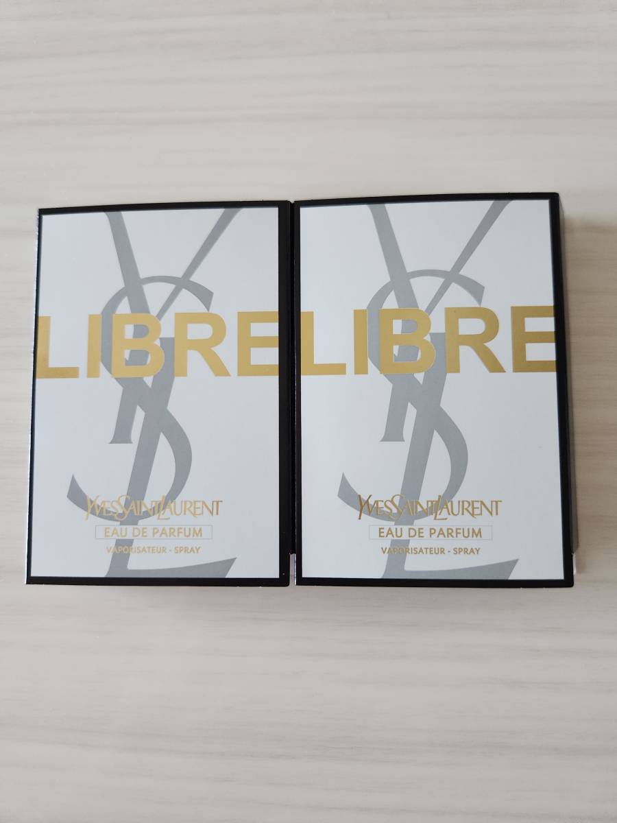 即決 送料120円 新品未開封 イヴ・サンロー Yves Saint Laurent リブレ オーデパルファム 1.2ml × 2本 ③_画像1