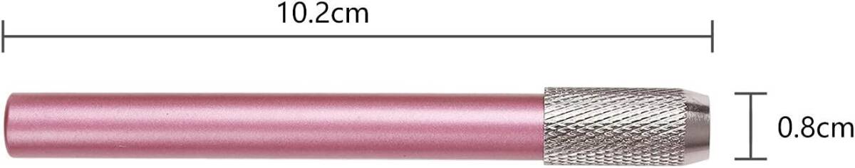鉛筆ホルダー かわいい 鉛筆 延長ホルダー 色鉛筆 補助軸 色鉛筆ホルダー 4本入り_画像4