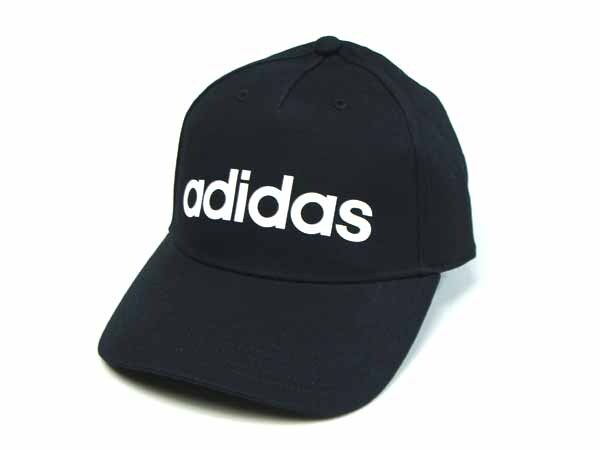 adidas Adidas cotton tsu il cap black man and woman use free size hat [ new goods unused goods ] * outlet *