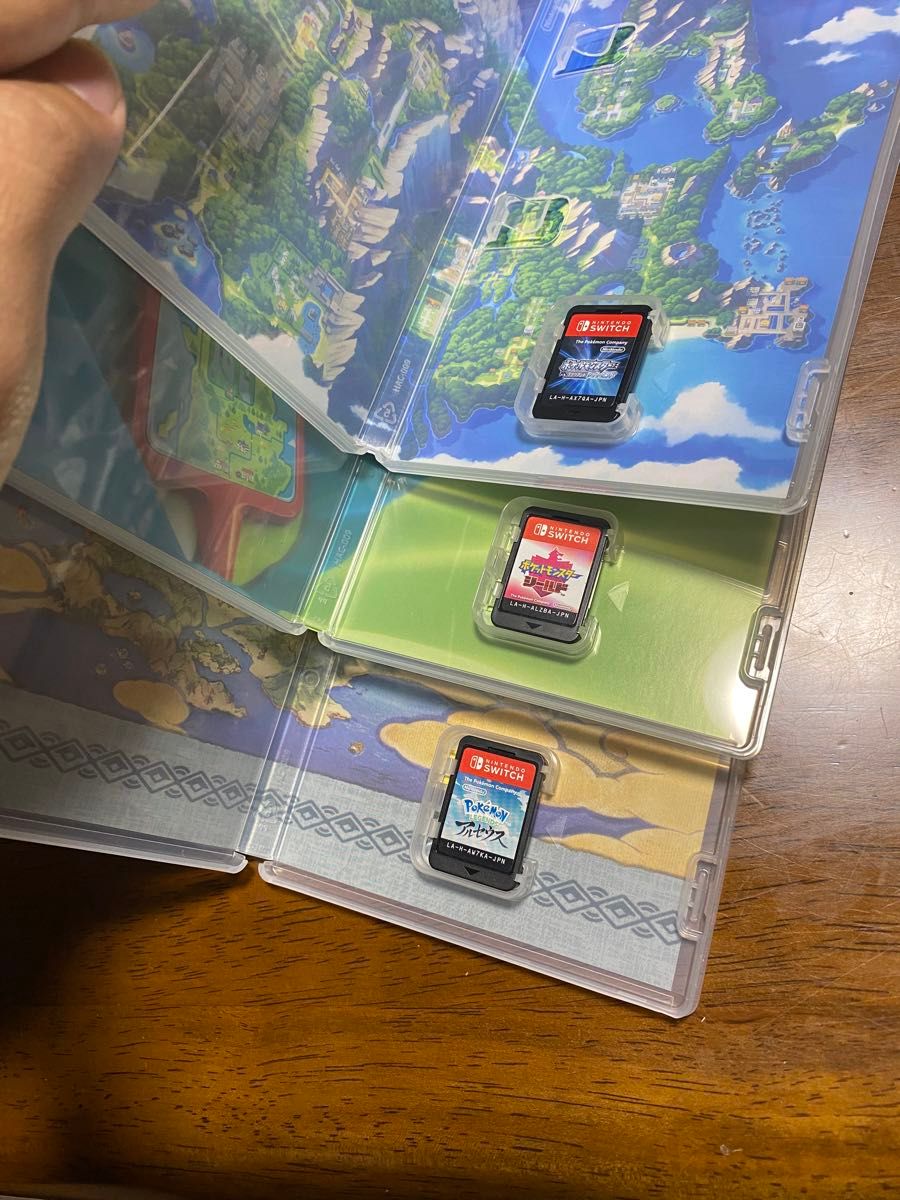 Nintendo Switch ポケットモンスター シールド ブリリアントダイヤモンド　レジェンズアルセウス   ポケモン ソフト