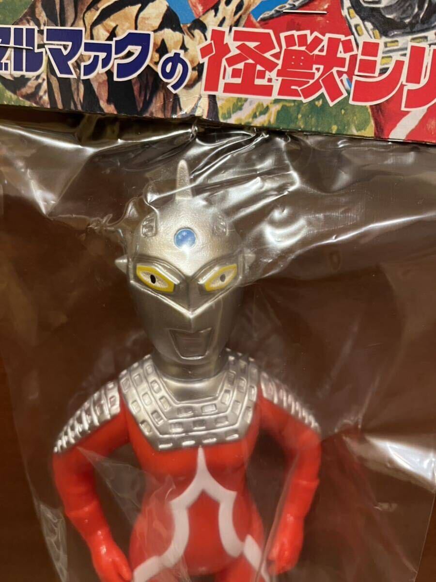 ★新品未開封品★　ブルマァク BULLMARK S ウルトラセブン　シルバー　ソフビ_画像4