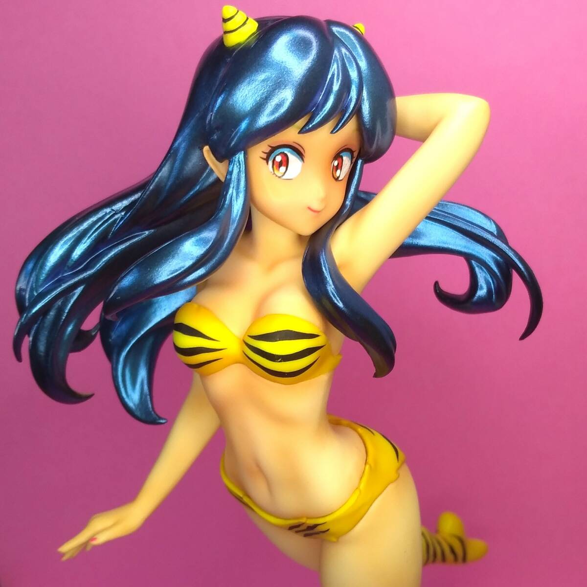 ラム LUM カスタムリペイント 瞳修正 うる星やつら GLITTER&GLAMOURS Ⅱ BレアカラーURUSEIYATSURAフィギュア リアル仕上 偏光パールカラーの画像1