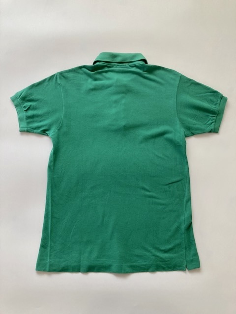 フランス製 ラコステ Lacoste ポロシャツ グリーン サイズ３フレンチ フレラコの画像2