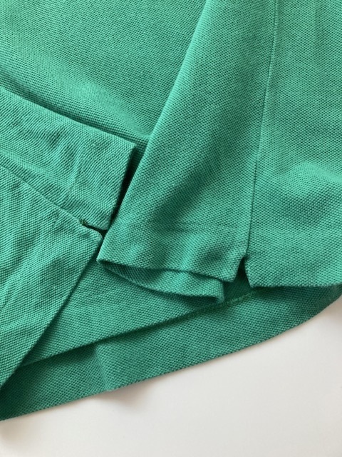 フランス製 ラコステ Lacoste ポロシャツ グリーン サイズ３フレンチ フレラコの画像5
