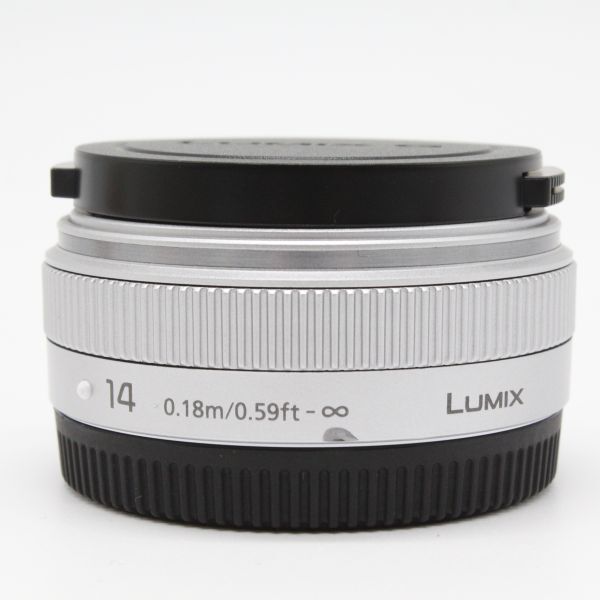 ■極上品■ PANASONIC ルミックス G 14mm/F2.5 ASPH. シルバー H-H014A-Sの画像2