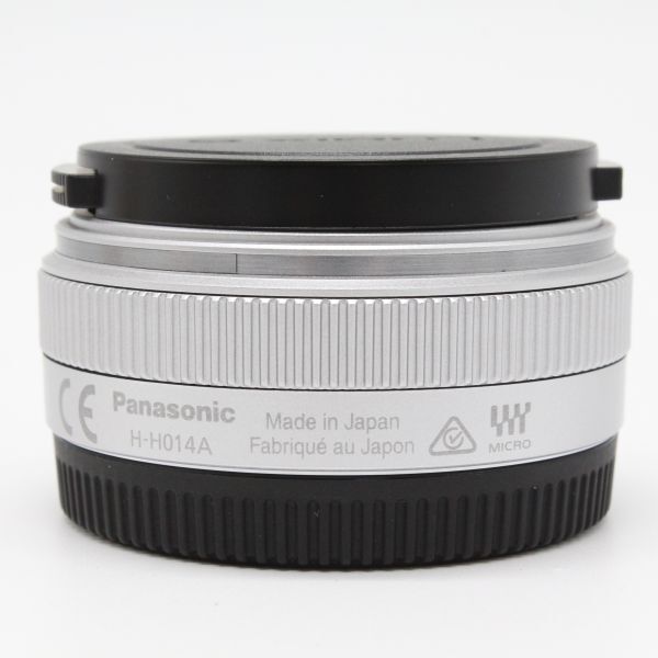 ■極上品■ PANASONIC ルミックス G 14mm/F2.5 ASPH. シルバー H-H014A-Sの画像3