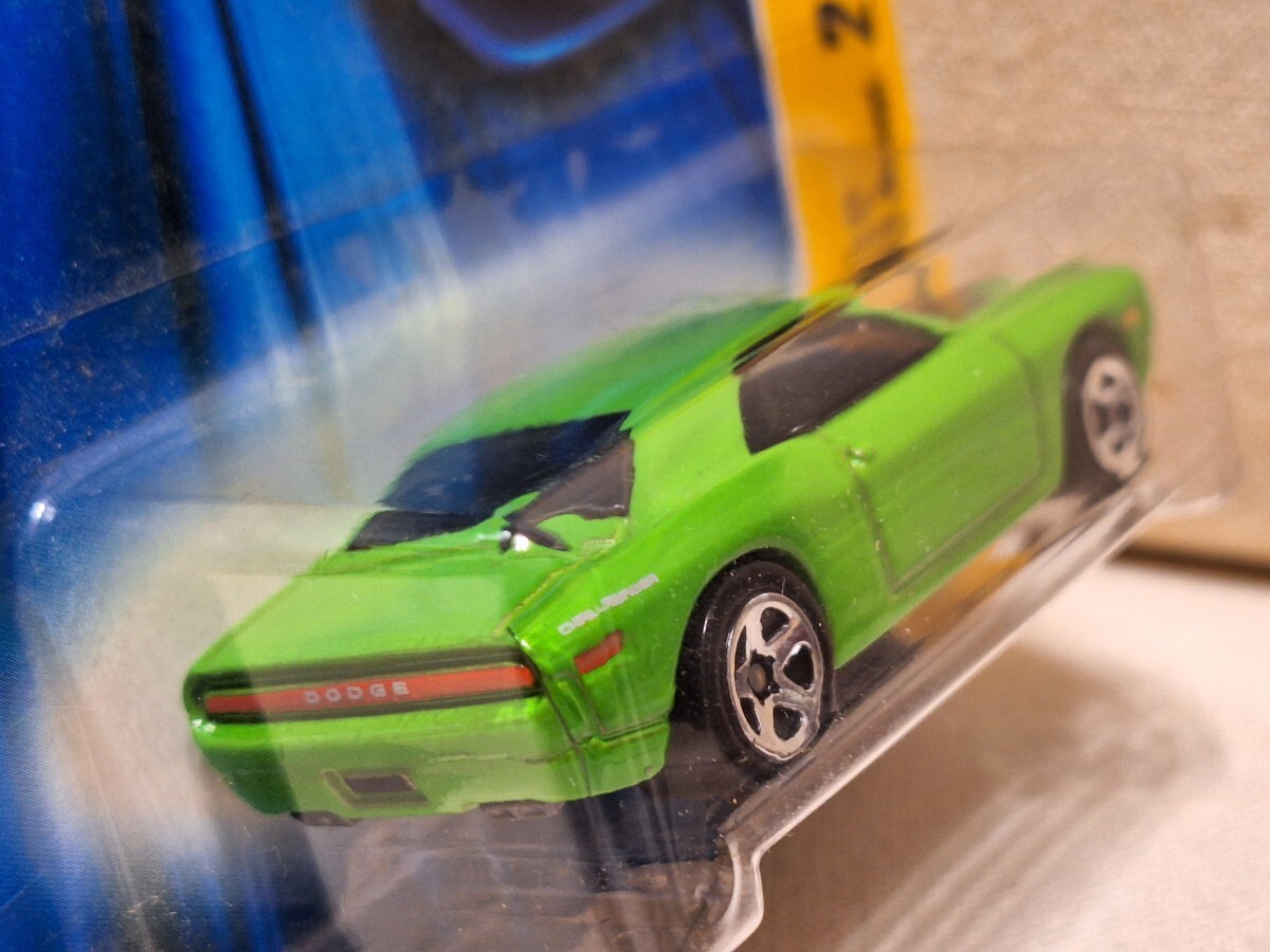 【ホットウィール】 DODGE CHALLENGER CONCEPT ダッジチャレンジャー コンセプト 緑  HOT WHEELSの画像2