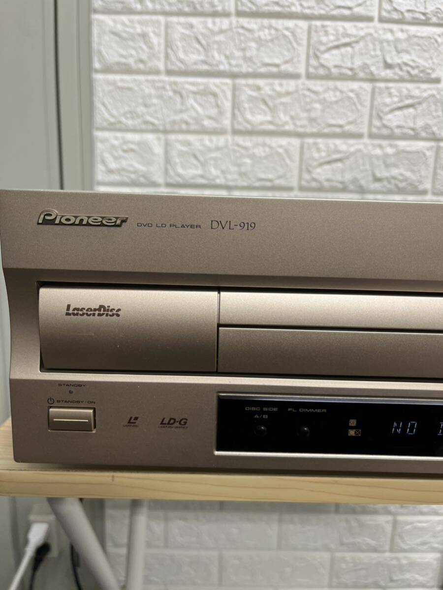 Pioneer DVL-919 DVD/LD Compatible bru player 8cmCD correspondence laser disk used audio equipment electrification has confirmed 