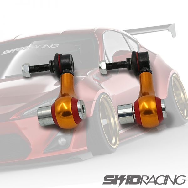 ローダウンに必須 86 BRZ ショート スタビリンク オフセット リア スタビライザーリンク ZC6 ZN6 スキッドレーシング SKID RACING :12 D3の画像1