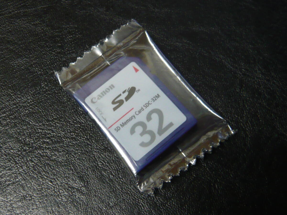  new goods unused unopened!Canon SD card SDC-32M 32MB safe made in Japan 