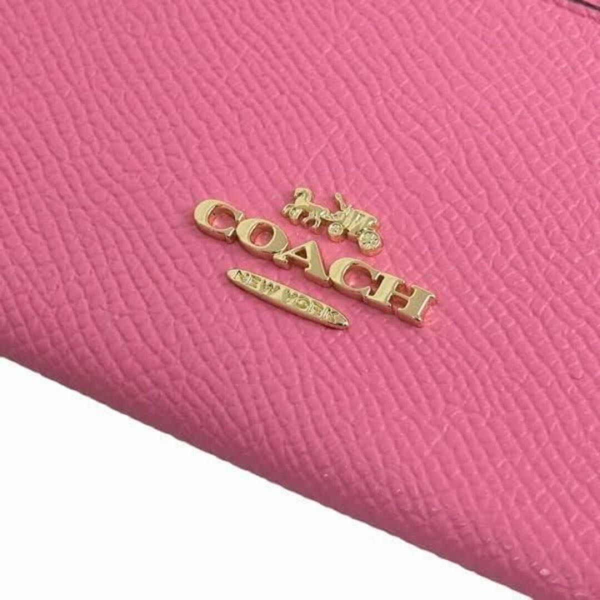 COACH コーチ コインケース ピンク 正規品 CO-319