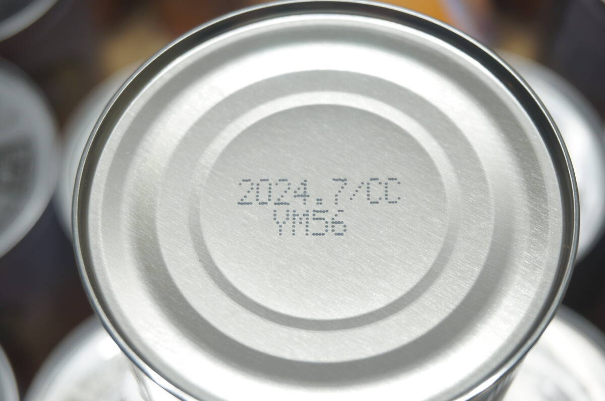 【Z525A】超大量！72缶！ まとめ売り 保存食 非常食 K＆K かんぱん 氷砂糖入り おまとめセット 業務用 保管品 賞味期限2024年7月の画像4