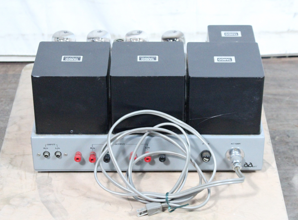 【ト長】TANGO タンゴ CED ネガティブブラック ステレオパワー Hi-Fi OUT PUT 真空管アンプ レトロ オーディオ機器 音響機器 IC292IOE32の画像2