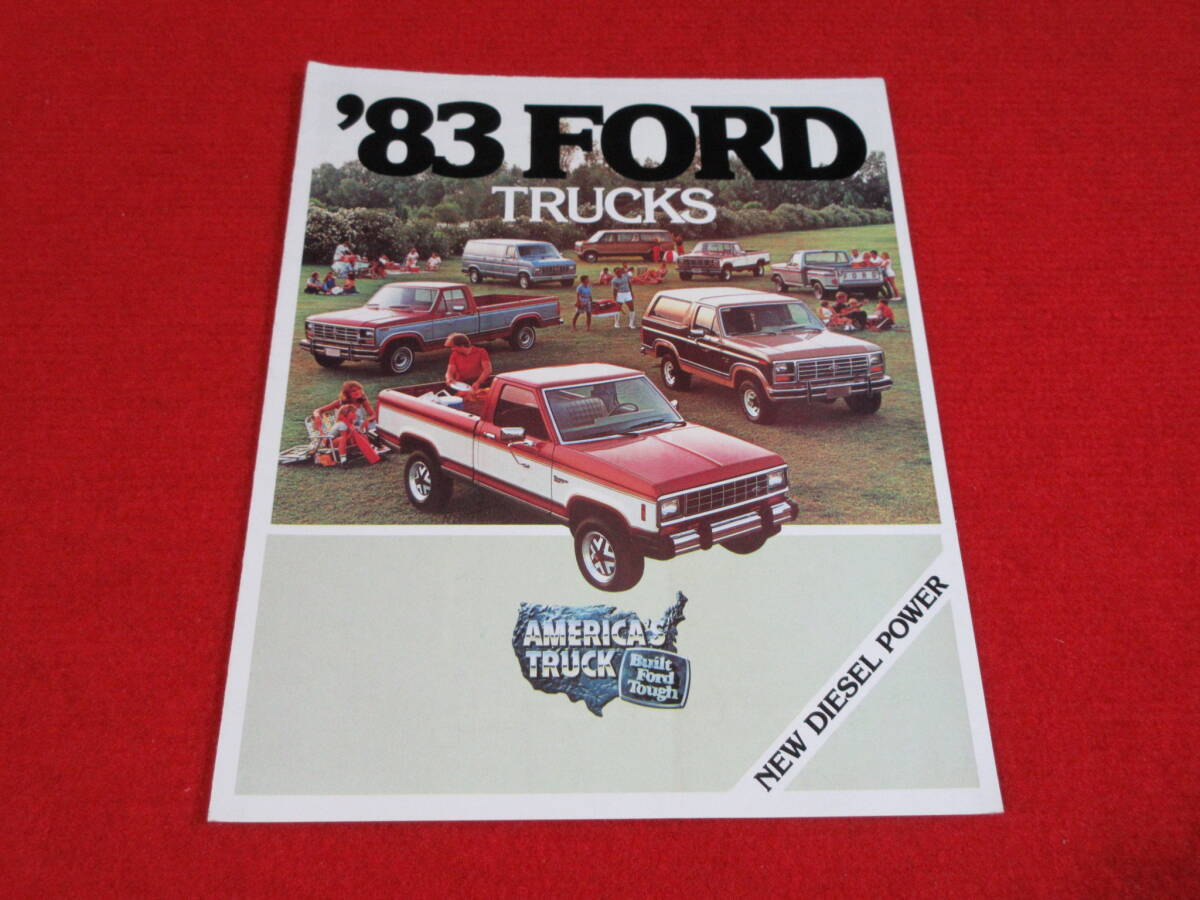 □（5)　FORD　TRUCK　1983　昭和58　カタログ　□_画像1