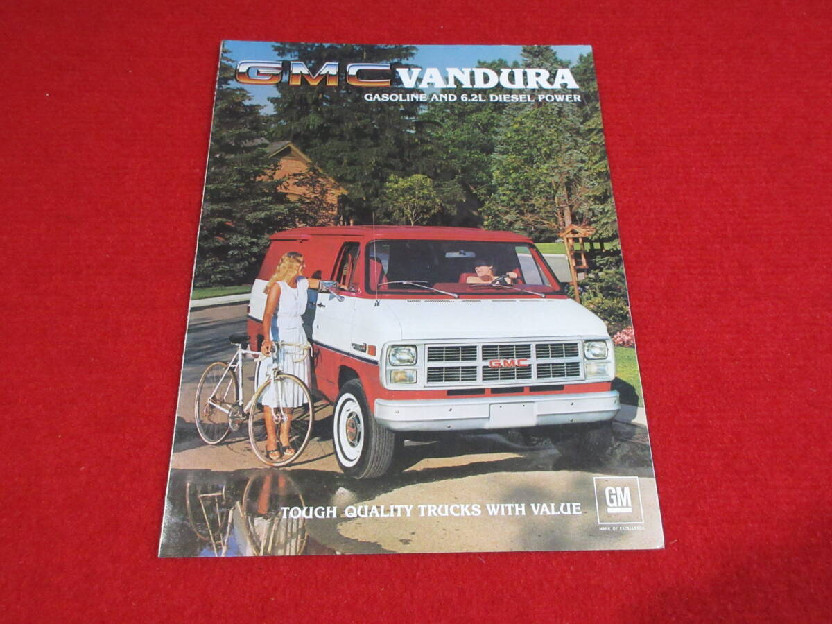 □（18) GMC VAN VANDURA 1983 昭和58 カタログ □の画像1