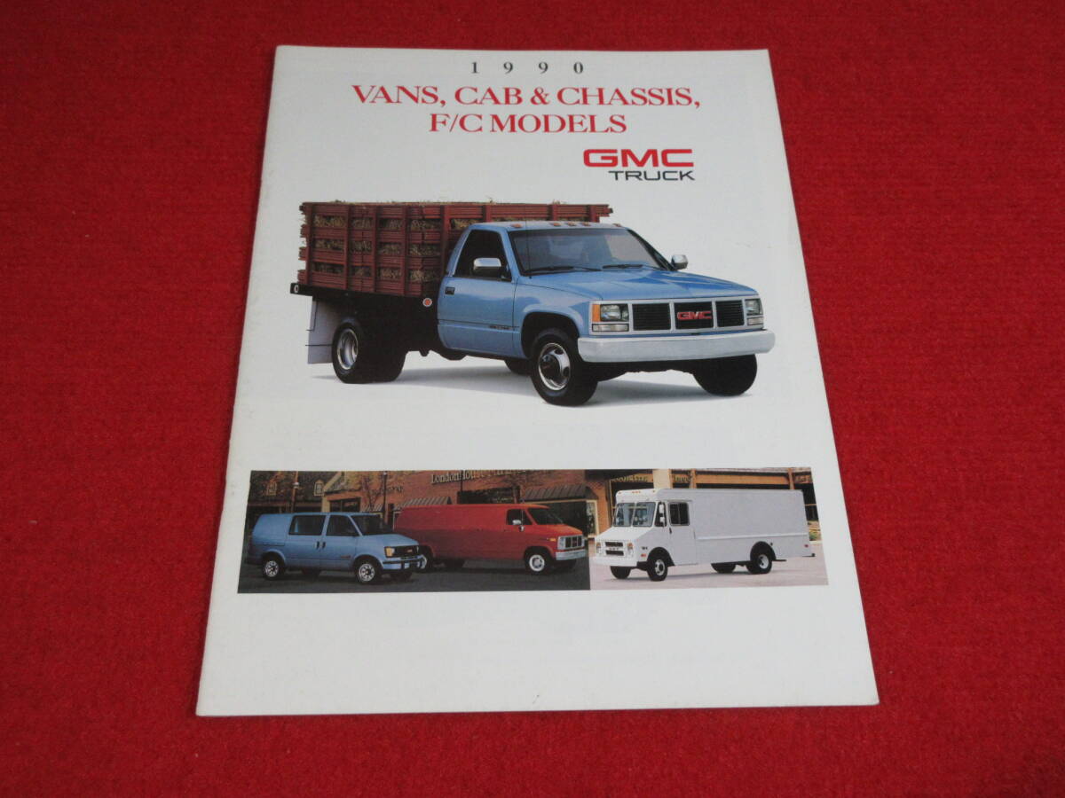 □（2) GMC TRUCK 1990 平成2 カタログ □の画像1