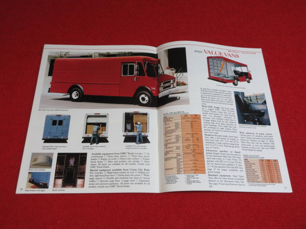 *(2) GMC TRUCK 1990 Heisei era 2 catalog *