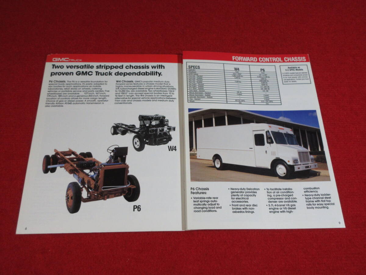 *(4) GMC TRUCK 1988 Showa era 63 catalog *