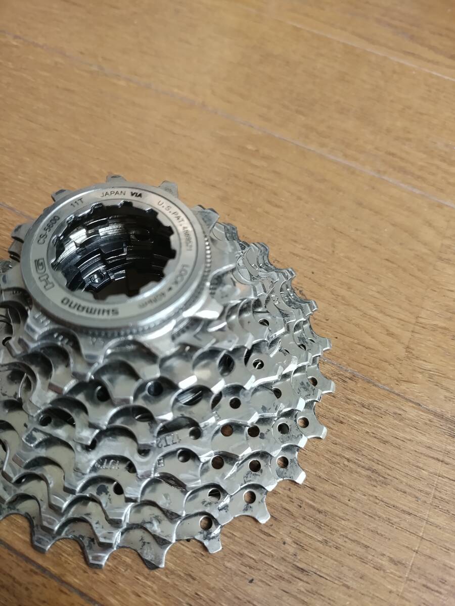 即決 CS 5600 shimano 105 10速 11-25T 10S シマノの画像2