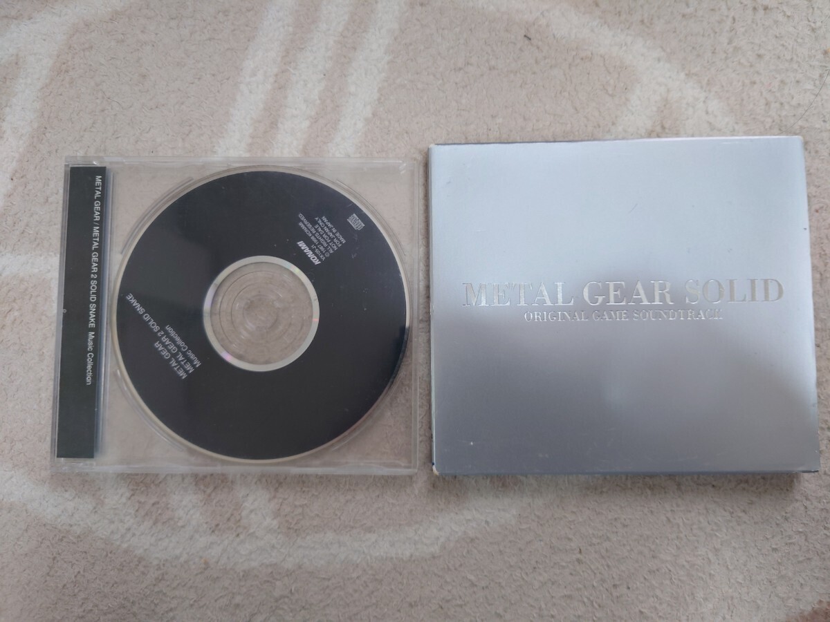 メタルギアシリーズ サウンドトラック CDセット メタルギアソリッド METAL GEAR SOLIDの画像2