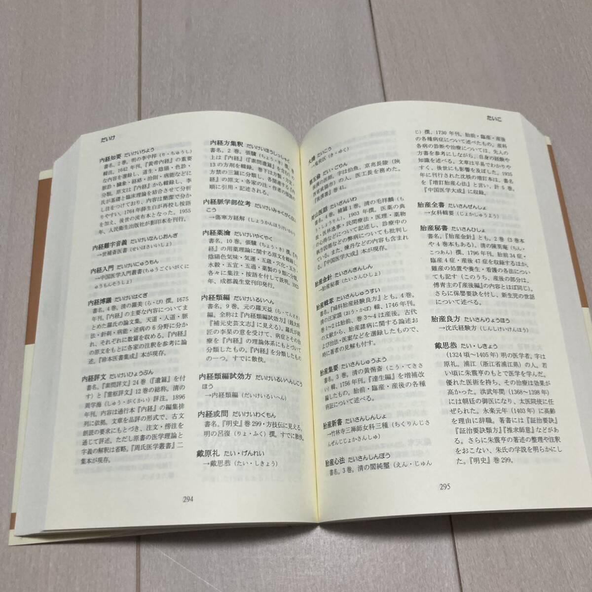 J 2011年初版発行 「中国医学史レファレンス辞典」_画像5