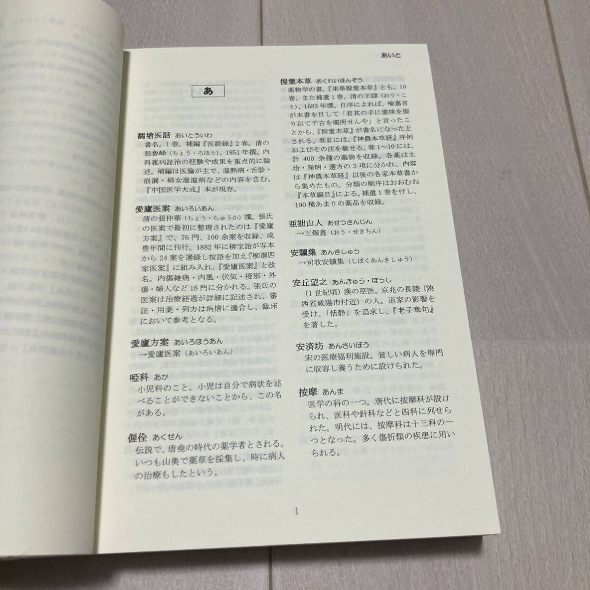 J 2011年初版発行 「中国医学史レファレンス辞典」_画像3