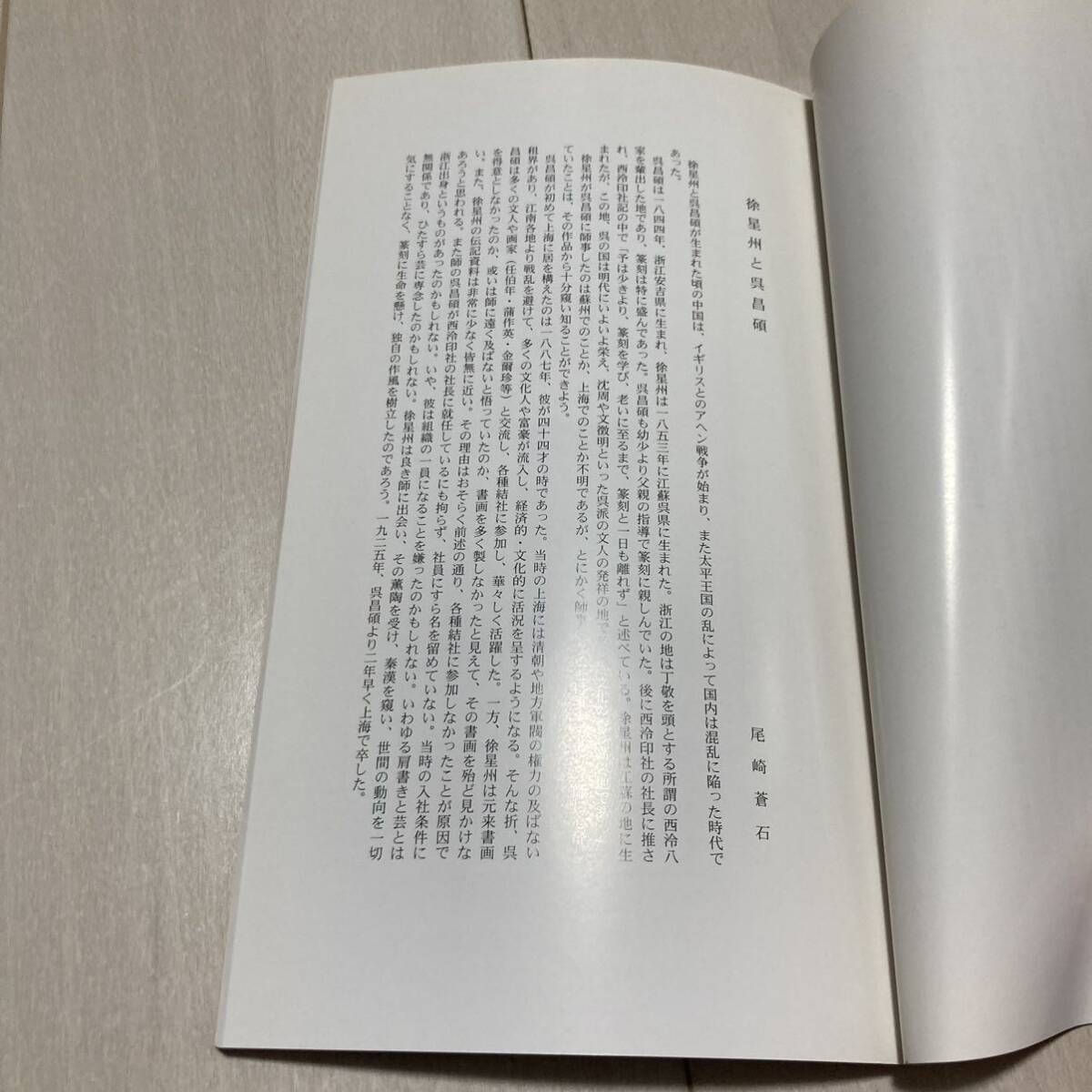 K 2001年発行 中国 書道 篆刻 印譜 「徐星州印選」_画像3