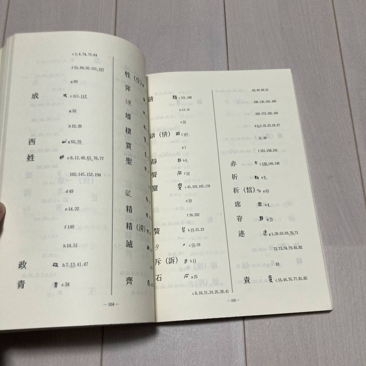 K 平成2年発行 「雲夢睡虎秦簡通假假字索引」_画像5