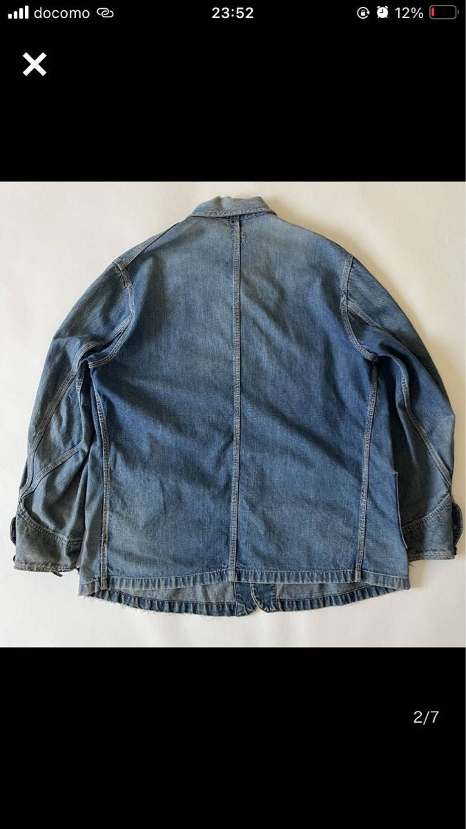 70s Lee リー 91-J デニムカバーオール ビンテージ ヴィンテージ 70s Lee リー 91-J デニムカバーオール ビンテージ ヴィンテージ