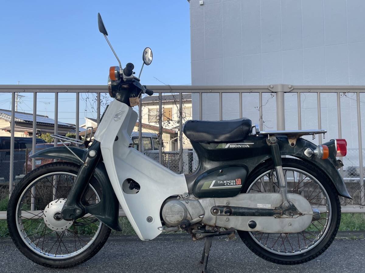 福岡県 福岡市 博多区から ホンダ C50 カブ スーパーカブ cub 実動車 要整備 売り切りますの画像2