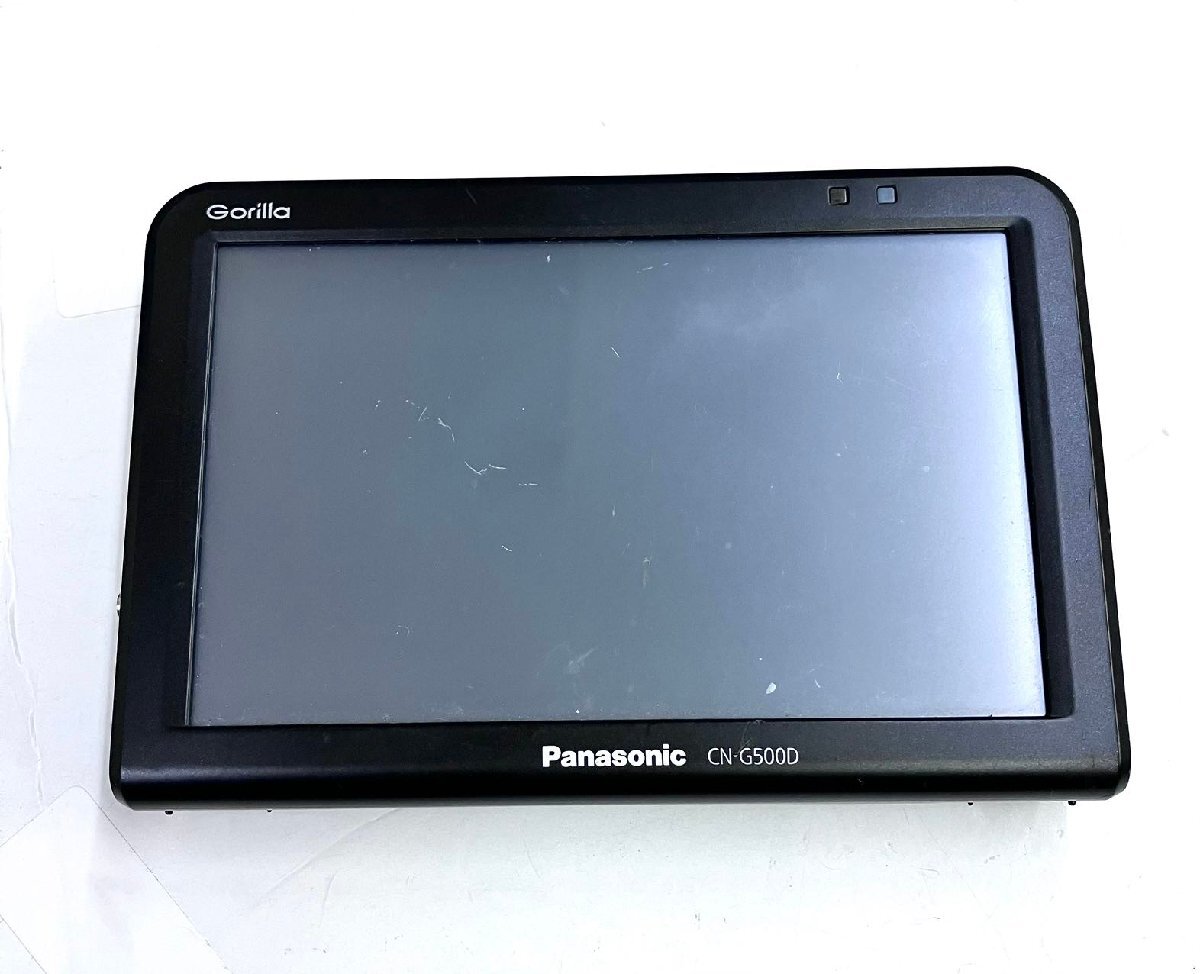 YS0303★中古動作品★Panasonic ゴリラ ワンセグカーナビ CN-G500D 2017年製 初期化済みの画像2