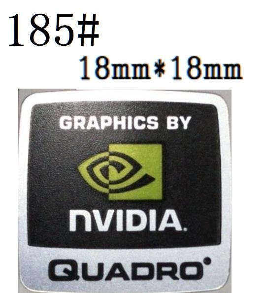 185# [NVIDIA QUADRO] эмблема наклейка #18*18.# условия имеется бесплатная доставка 