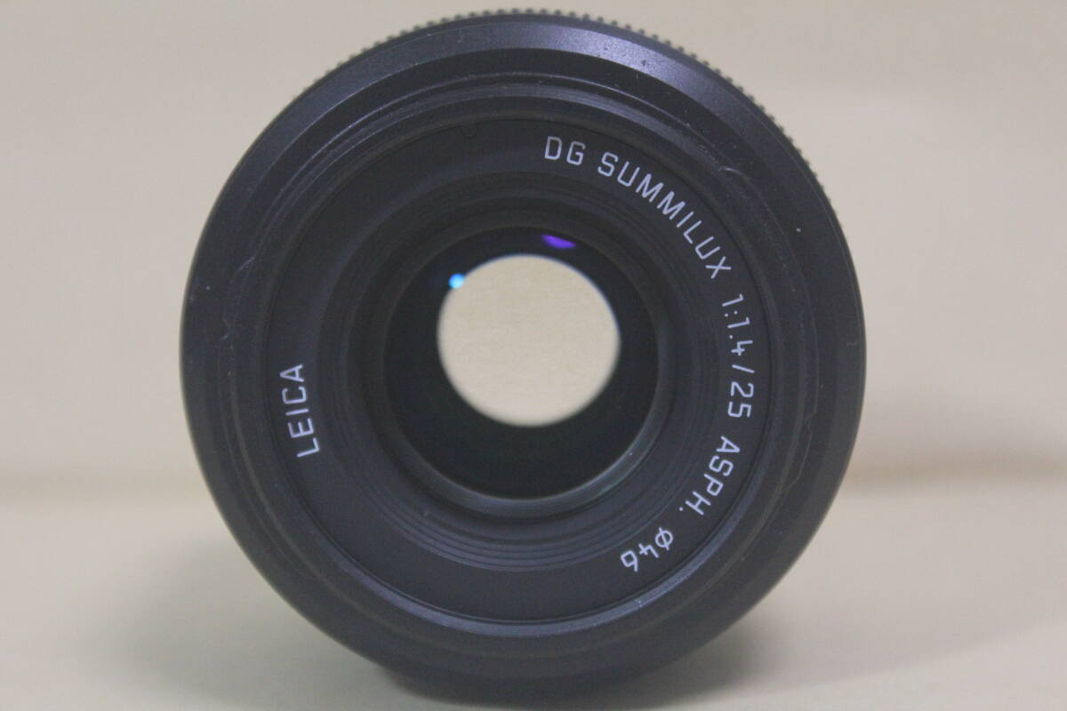 Panasonic レンズ LUMIX LEICA DG SUMMILUX 25mm/F1.4 ASPH. H-X025 パナソニック の画像2