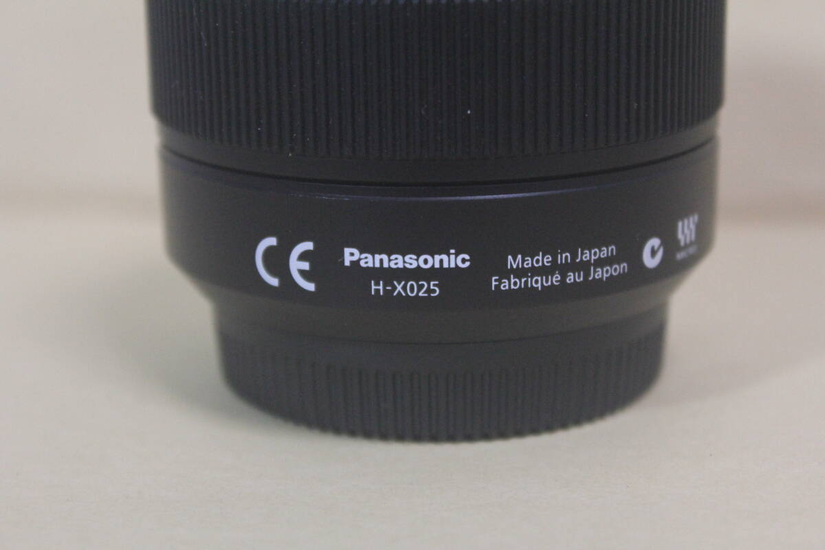 Panasonic レンズ LUMIX LEICA DG SUMMILUX 25mm/F1.4 ASPH. H-X025 パナソニック の画像4