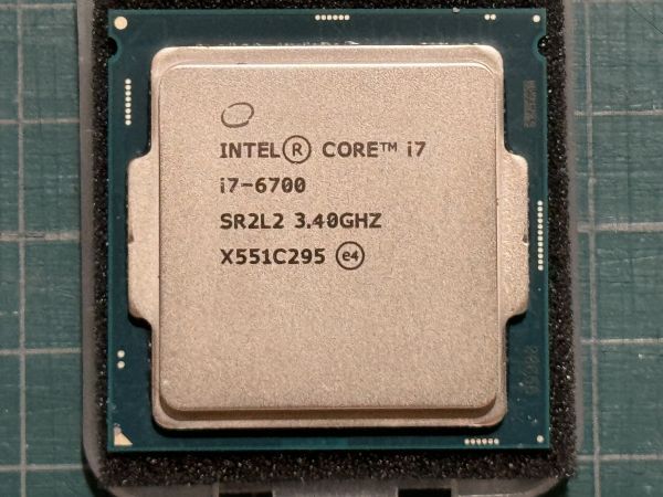 Intel Core i7 - 6700 ④_画像2
