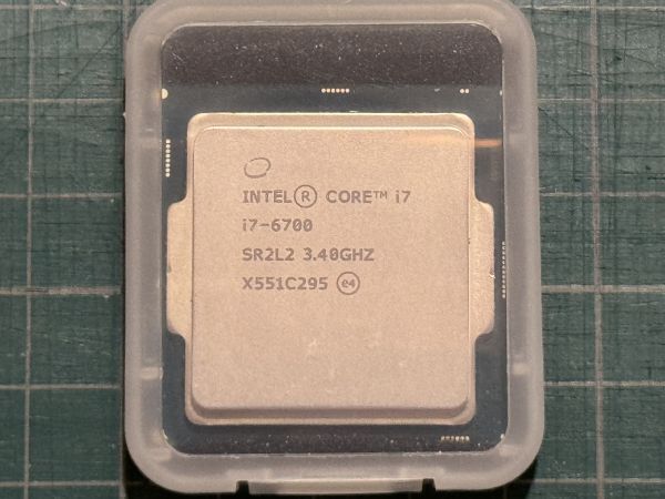 Intel Core i7 - 6700 ④_画像1