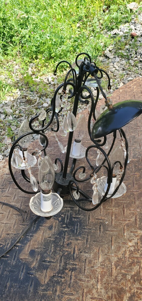  chandelier retro interior glass Vintage lighting antique lighting lamp antique 