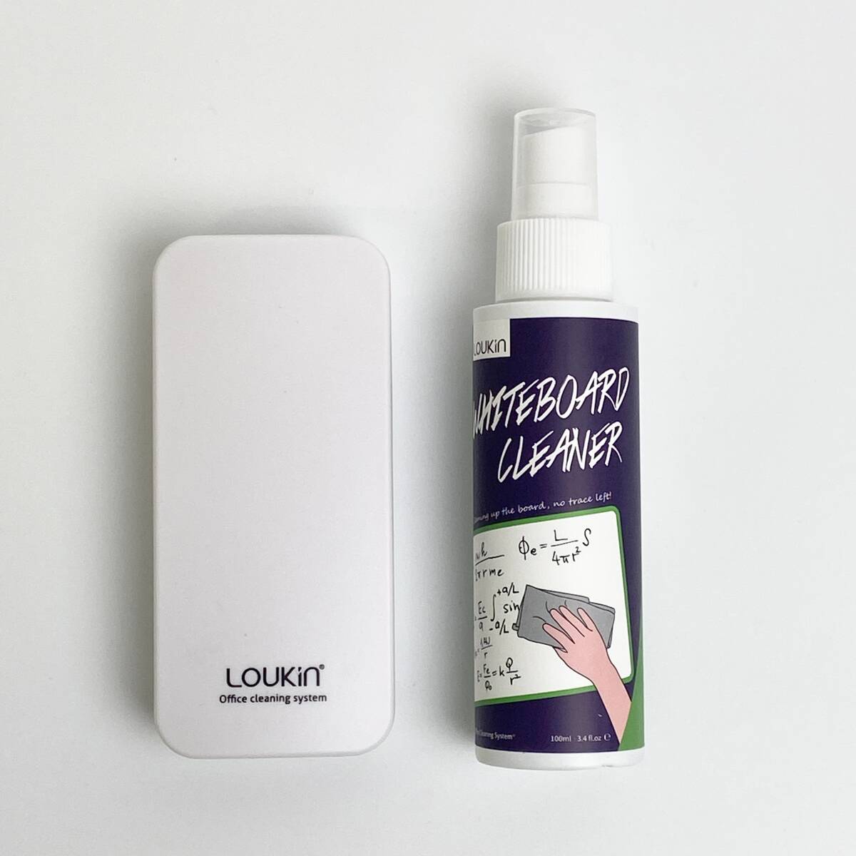 【1円オークション】 LOUKIN ホワイトボード イレーザー磁石付き 磁気ホワイトボード消しゴム TS01B001201