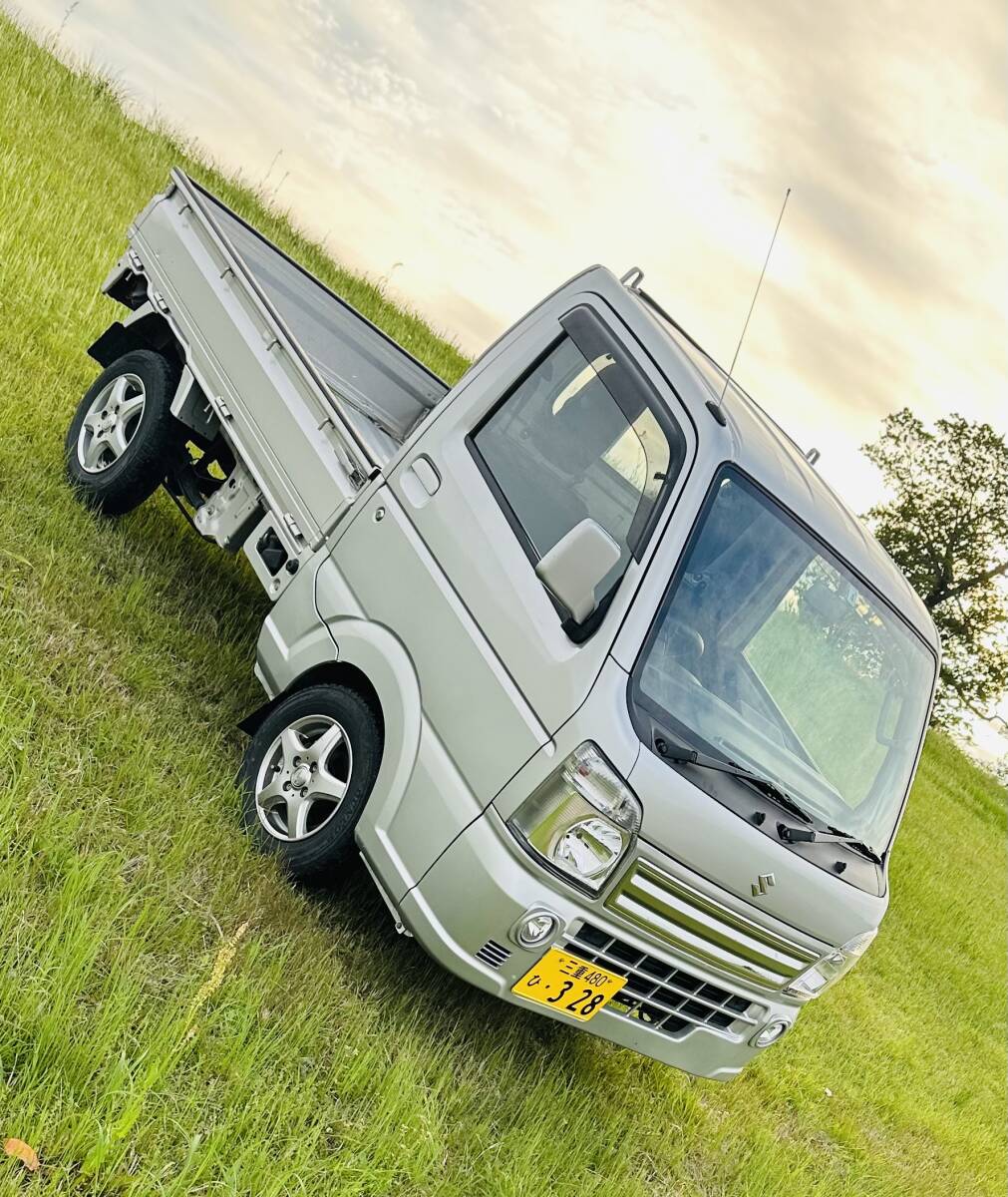 4WD★平成30年スズキキャリィトラックAT★集中ドアロック★パワーウインドウ★21100km★エアコンA/C★パワステ★乗って帰れる_画像3