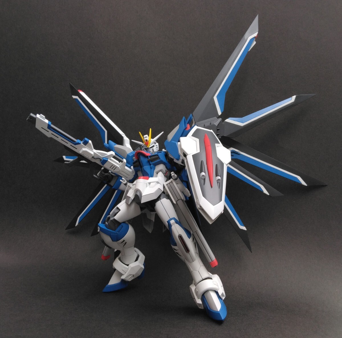 HG 1/144 ライジングフリーダムガンダム全塗装完成品 HG 1/144 ライジングフリーダムガンダム全塗装完成品