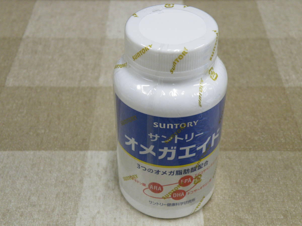 サントリー オメガエイド 360粒 SUNTORY サントリーウエルネス オメガ脂肪酸 ARA DHA EPA 機能性表示食品_画像1