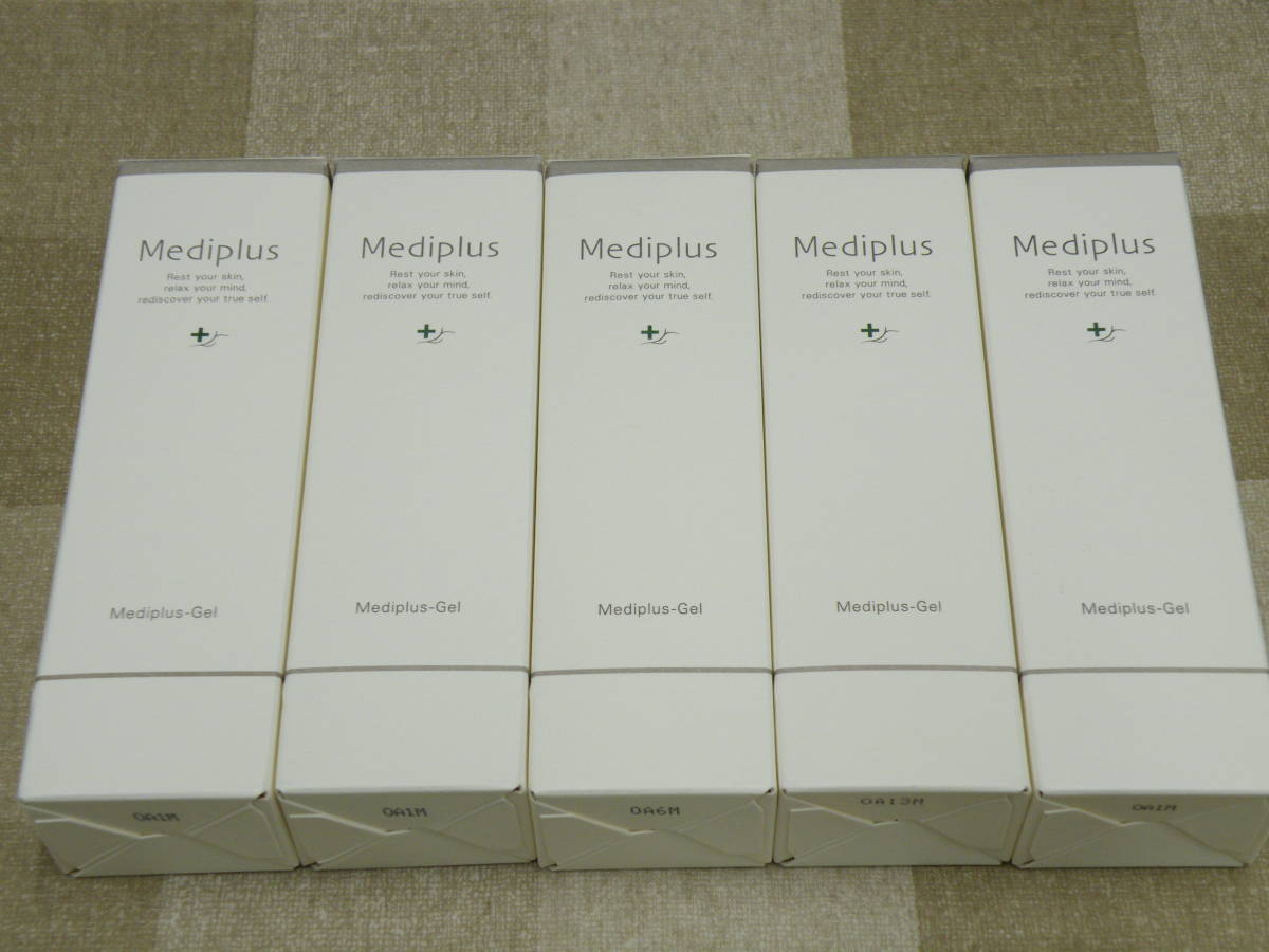 メディプラス Mediplus＋ メディプラスゲル オールインワン ゲル状 美容液 ４５ｇ×５本_画像1