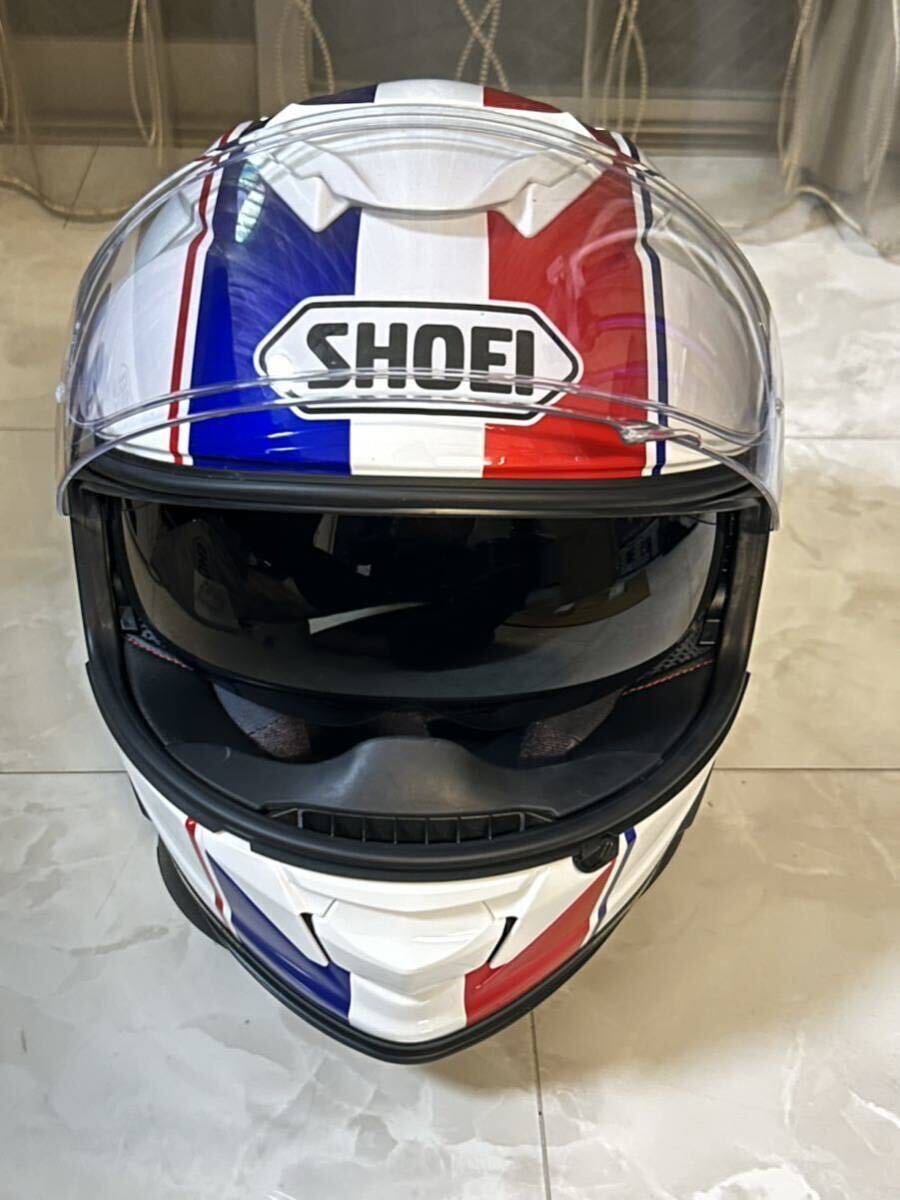 SHOEI GT Air 人気カラーPANORAMAフルフェイスヘルメット XL ヘルメット内装新品交換済み！_画像3