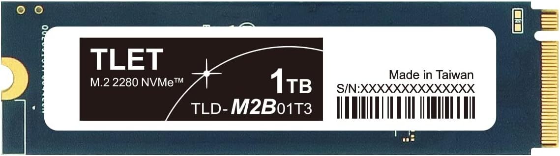 【1円スタート】東芝内蔵SSD 1TB＋PCIE 4.0アダプター 変換カード【送料無料】_画像1